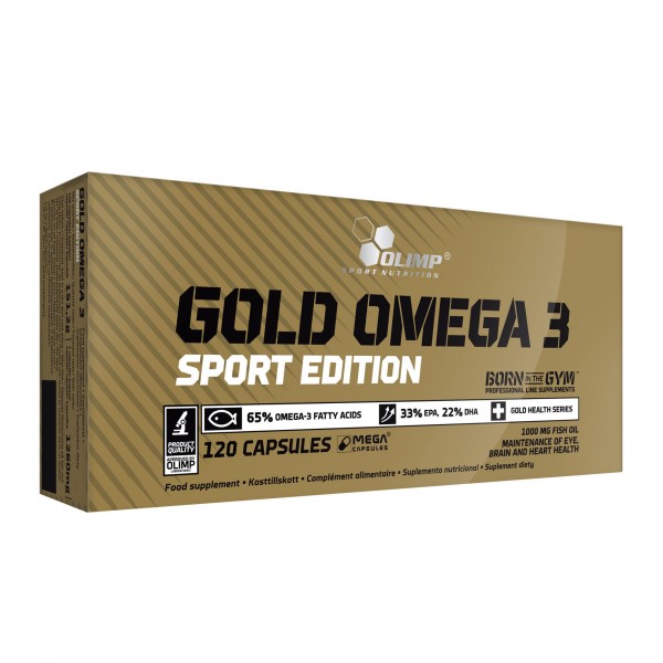 Olimp Gold Omega 3 Sport Edition 120 Kapseln