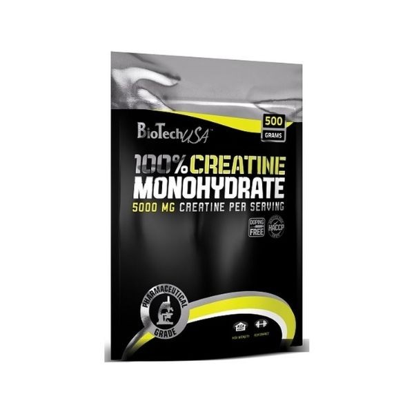 BioTech Creatine Monohydrate 500g Beutel 