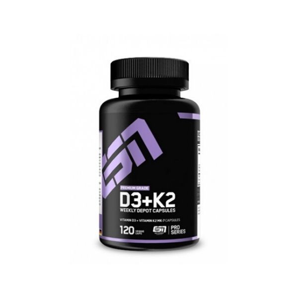 ESN Vitamin D3 + K2 - 120 Kapseln