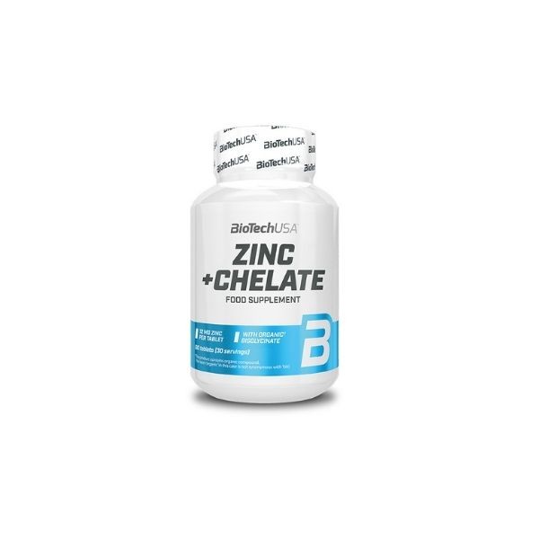 BioTech USA Zinc + Chelate 60 Tabletten