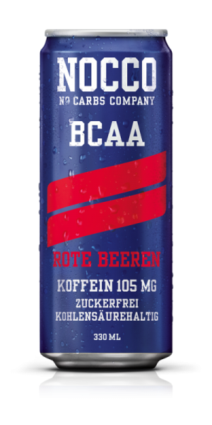 NOCCO BCAA Drink 330ml Rote Beeren