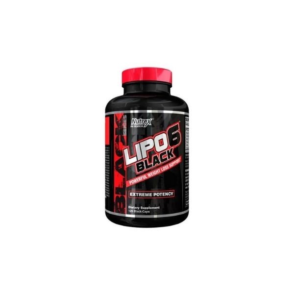 Nutrex Lipo 6 Black EU Fatburner 120 Kapseln