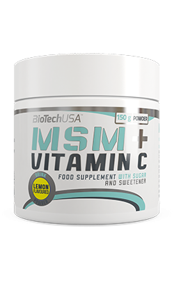 BioTech USA MSM + Vitamin C 150g