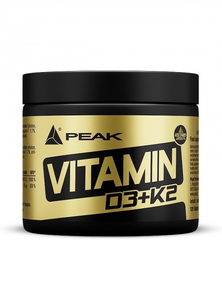 PEAK Vitamin D3+K2 120 Tabletten