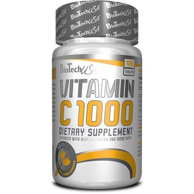 BioTech USA Vitamin C 1000 100 Tabletten